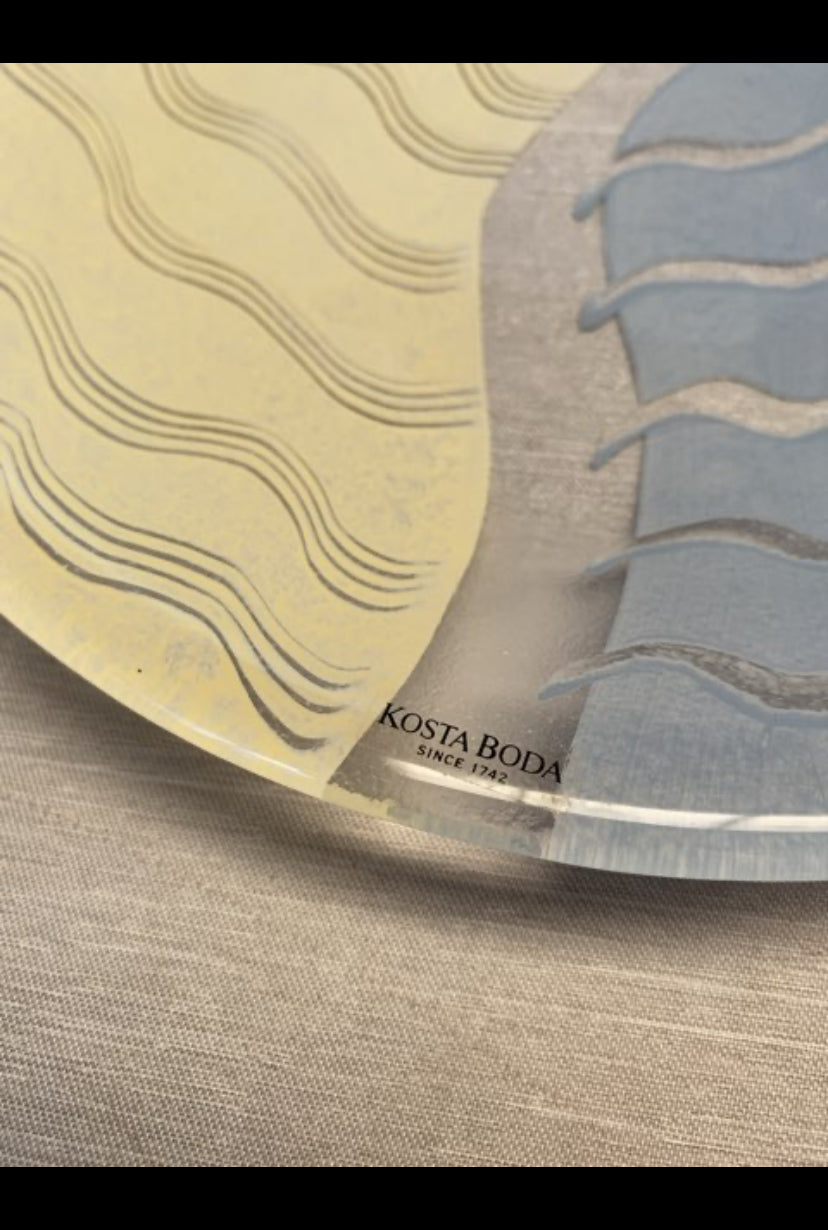 Kosta Boda tallerken